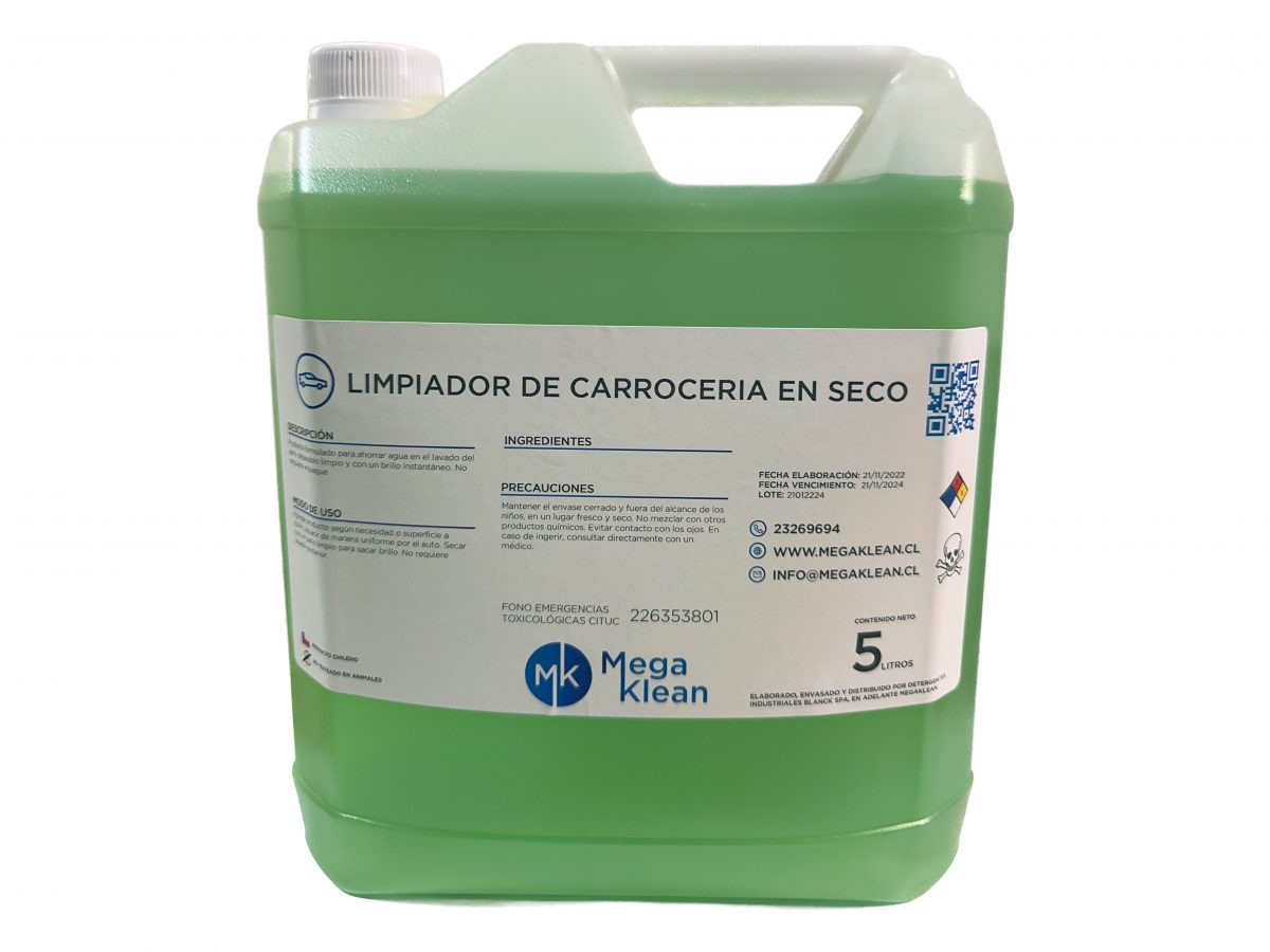 Limpiador de Carroceria en Seco